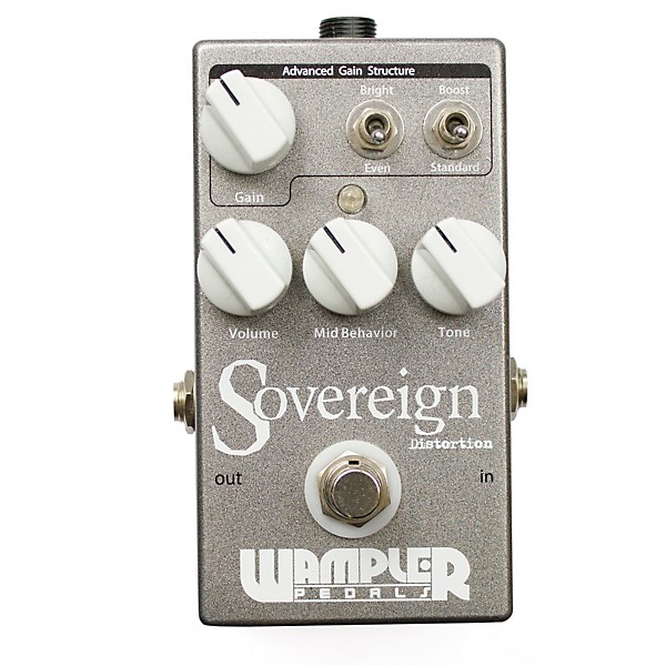 Wampler Sovereign Distortion Guitar Effects Pedal