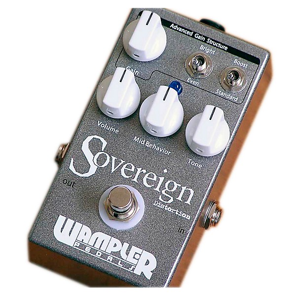 Wampler Sovereign Distortion Guitar Effects Pedal