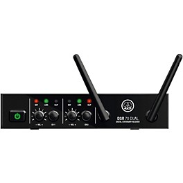 Blemished AKG DSR70 Digital 2-Channel Stationary Wireless Receiver Level 2  888365287591