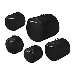 Road Runner 5-Piece Fusion Drum Bag Set Black