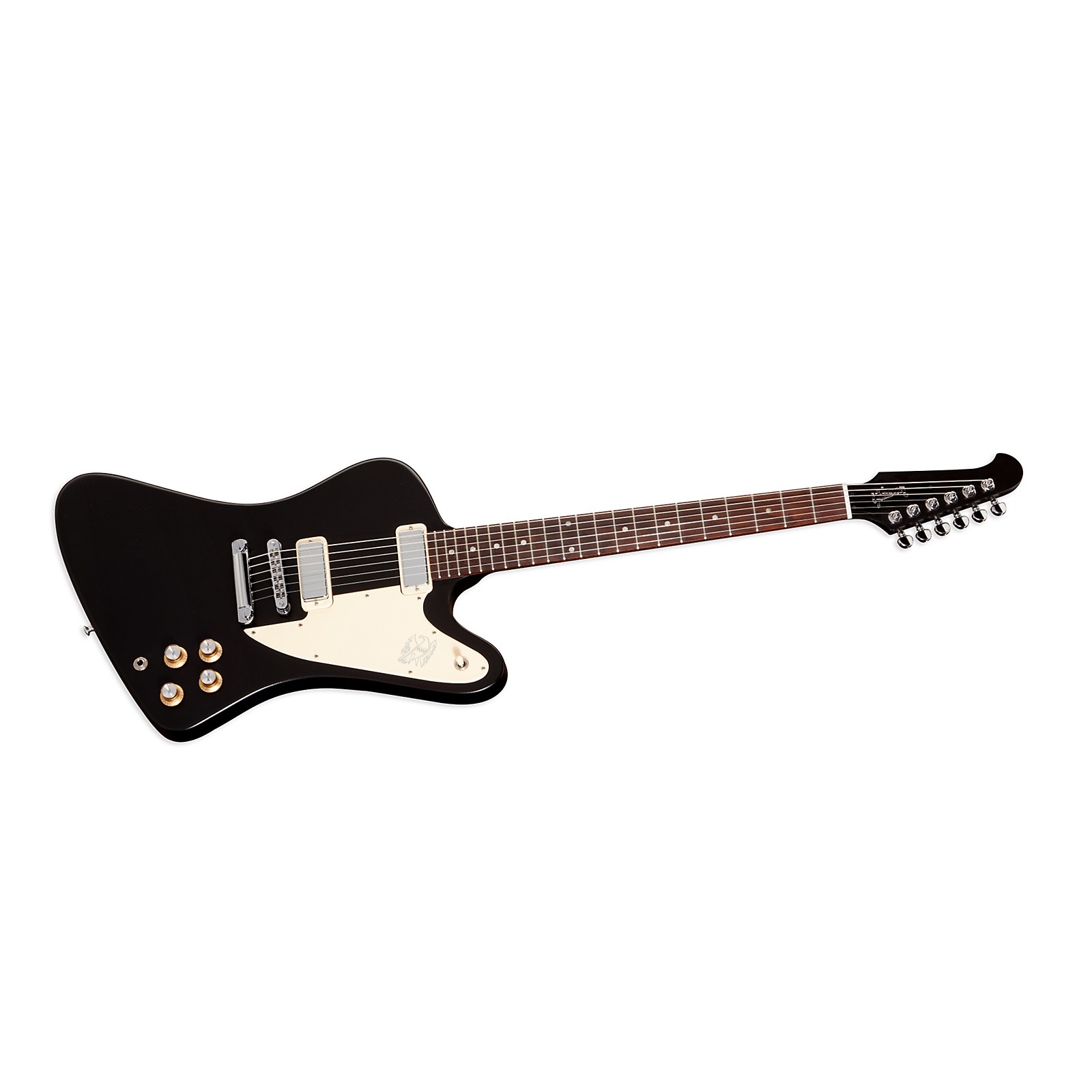 Gibson Firebird Studio Reverse '70s Tribute Electric Guitar Satin Ebony |  Guitar Center