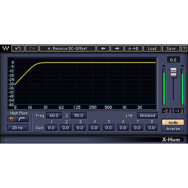 Waves X-Hum Native/TDM/SG Software Download