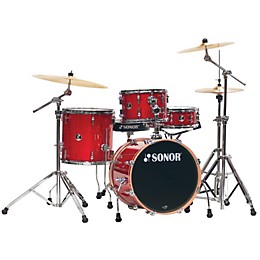 SONOR Safari 4-Piece Shell Pack Red Galaxy Sparkle