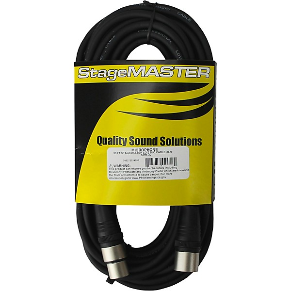 Open Box ProCo StageMASTER XLR Microphone Cable Level 1 30 ft.