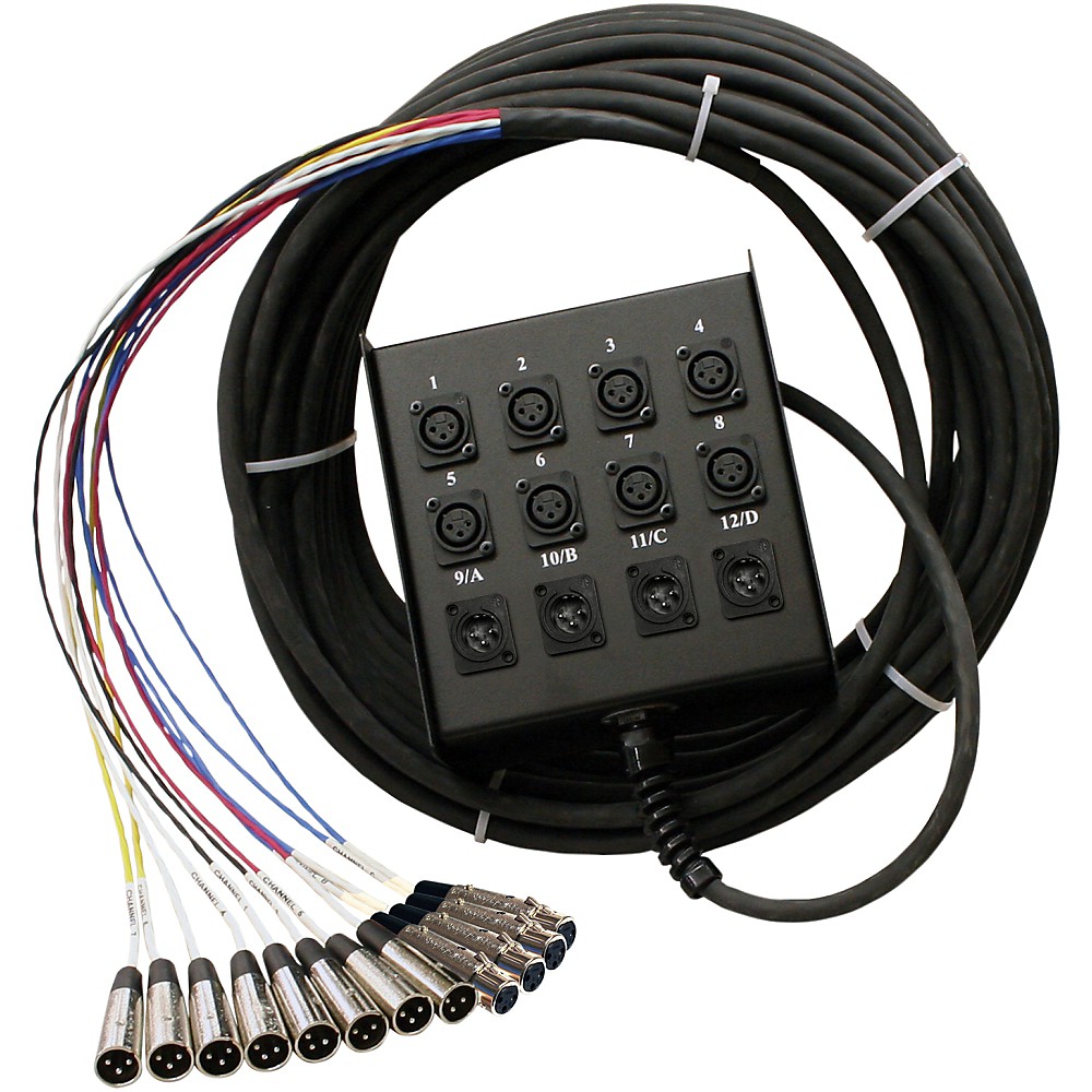 ProCo StageMASTER SMC Series 12-Channel Snake 100 ft.