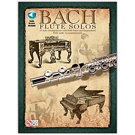 Hal Leonard Bach Flute Solos Book/Online Audio