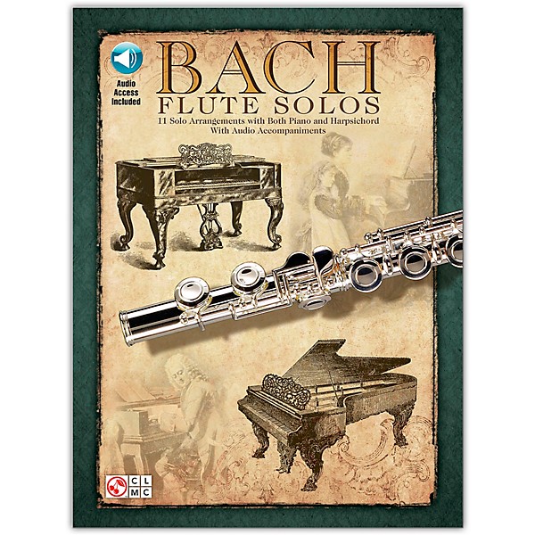 Hal Leonard Bach Flute Solos Book/Online Audio