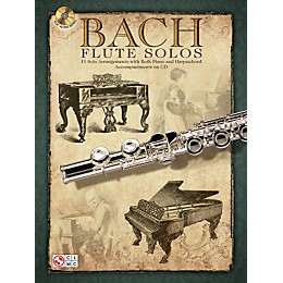Hal Leonard Bach Flute Solos Book/Online Audio