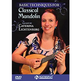 Hal Leonard Basic Techniques Of Classical Mandolin DVD