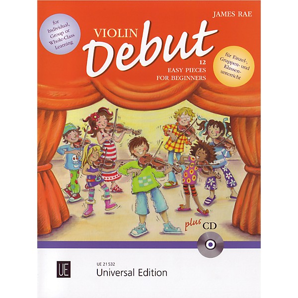 Theodore Presser Violin Debut - Pupils Book (Book + CD)
