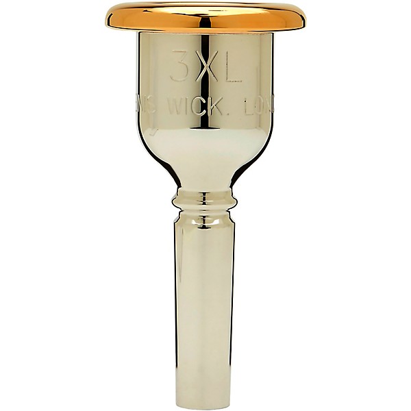 Open Box Denis Wick DW3186 Heritage Series Tuba Mouthpiece Level 2 3XL 194744629259