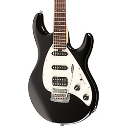 Ernie Ball Music Man Silhouette Special HSS Tremolo Electric Guitar Black Rosewood Fingerboard