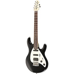 Ernie Ball Music Man Silhouette Special HSS Tremolo Electric Guitar Black Rosewood Fingerboard