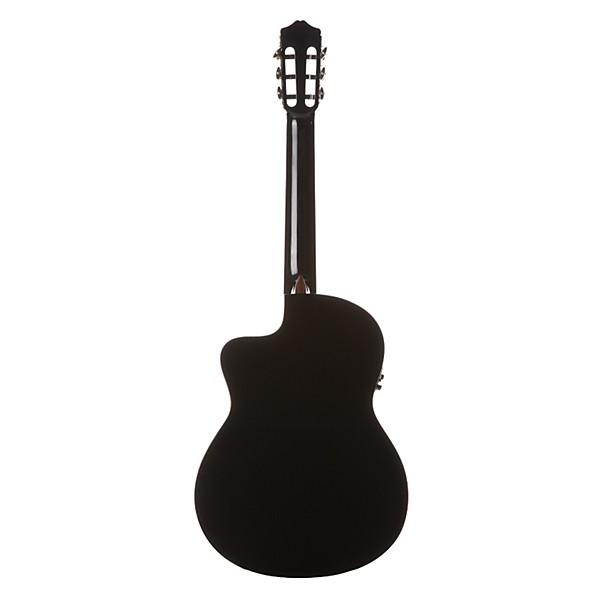 Open Box Cordoba C5-CEBK Classical Acoustic-Electric Guitar Black Level 2 Black 190839754073