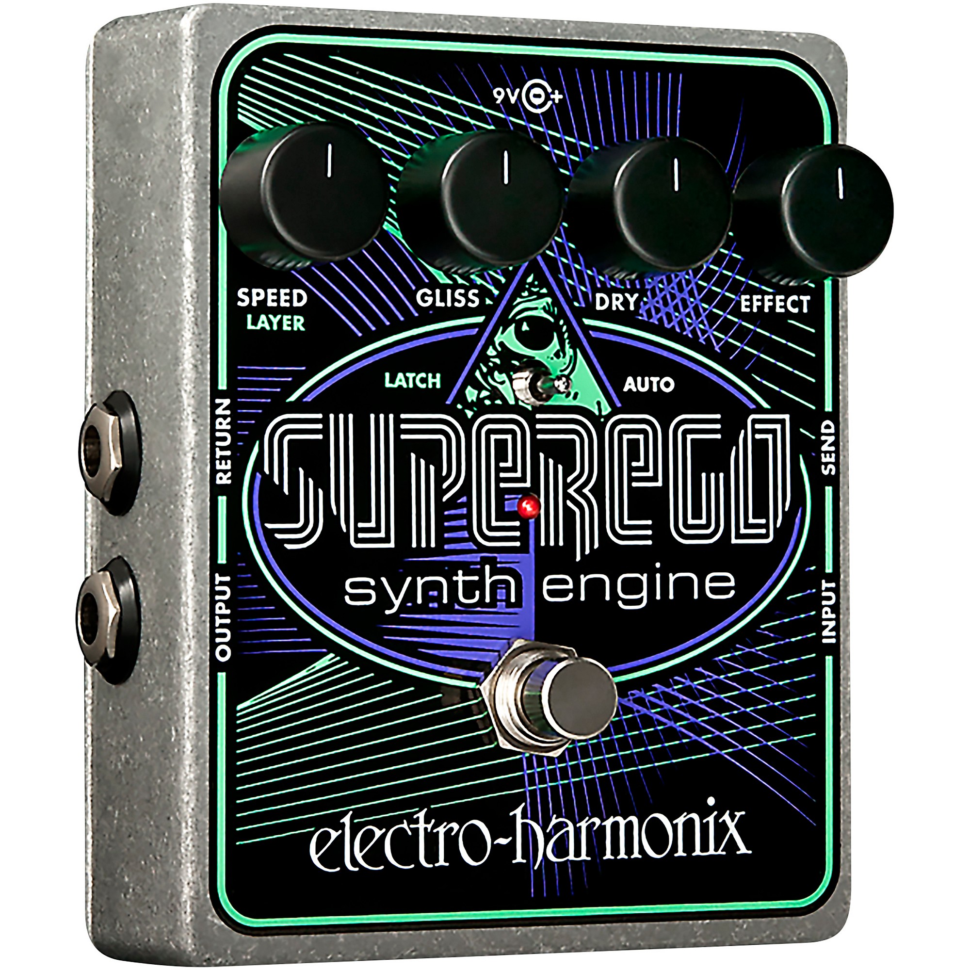 Stomp Box Electro-Harmonix EHX Electro Harmonix Superego Synth Engine Guitar Effects Pedal 