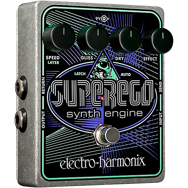 Open Box Electro-Harmonix Superego Synth Guitar Effects Pedal Level 1