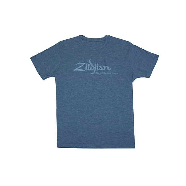 Zildjian Heathered Blue T-Shirt Heathered Blue Extra Large