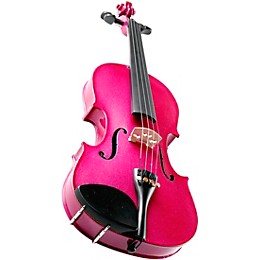 Open Box Cremona SV-75RS Premier Novice Series Sparkling Rose Violin Outfit Level 1 4/4 Outfit