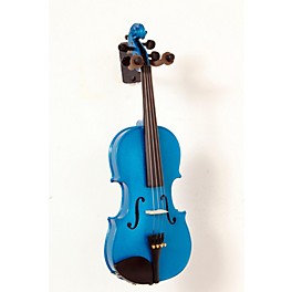 null Cremona SV-75BU Premier Novice Series Sparkling Blue Violin Outfit Level 3 3/4 Outfit 888365218410