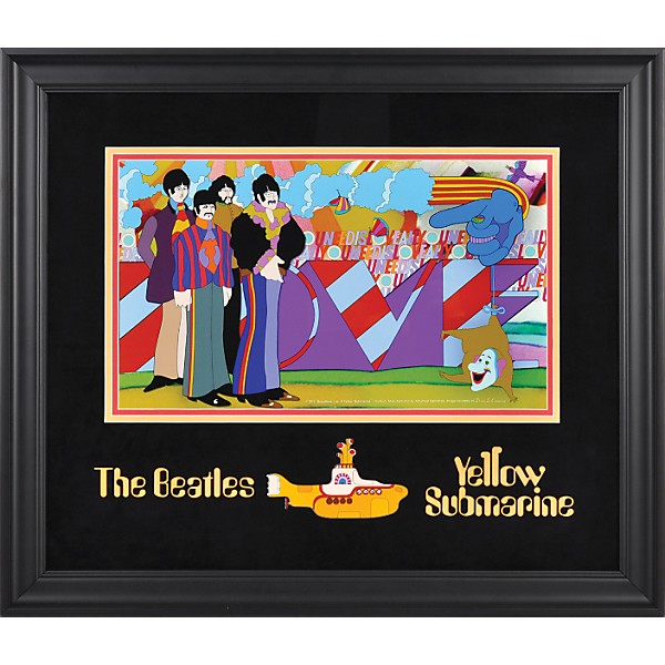 Mounted Memories The Beatles "Yellow Submarine" Limited Edition Framed ...