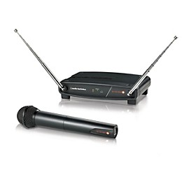 Clearance Audio-Technica System 8 Wireless System includes: Handheld Dynamic Unidirectional Microphone/Transmitter 169.505 MHz