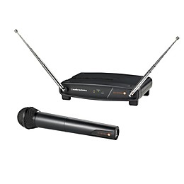 Audio-Technica System 8 Wireless System includes: Handheld Dynamic Unidirectional Microphone/Transmitter 171.905 MHz