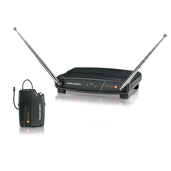 Audio-Technica System 8 Wireless System includes: ATW-R800 Receiver and ATW-T801 UniPak Transmitter 171.905 MHz