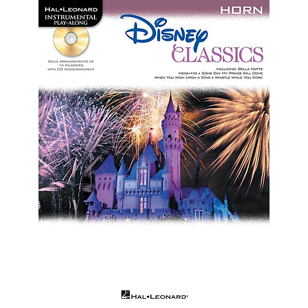 Hal Leonard Disney Classics Instrumental Play Along (Book/CD) Horn