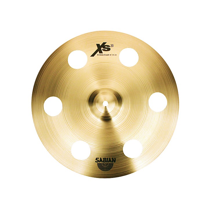 SABIAN XS20 Ozone Crash Cymbal with Free Basic Cymbal Bag 16 in