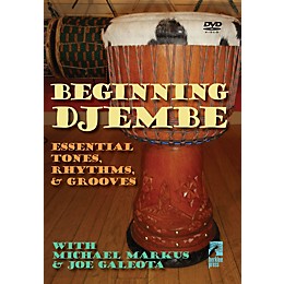 Hal Leonard Beginning Djembe: Essential Tones Rhythms & Grooves DVD