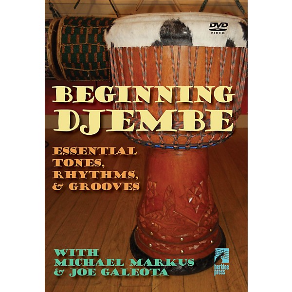 Hal Leonard Beginning Djembe: Essential Tones Rhythms & Grooves DVD