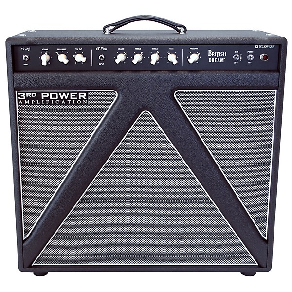 3rd Power Amps British Dream 30W 1x12 Tube Guitar Combo Amp Black