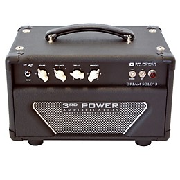 3rd Power Amps Dream Solo 3 22W Tube Guitar Amp Head Black