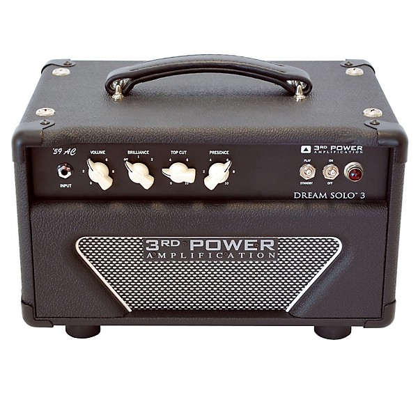 3rd Power Amps Dream Solo 3 22W Tube Guitar Amp Head Black