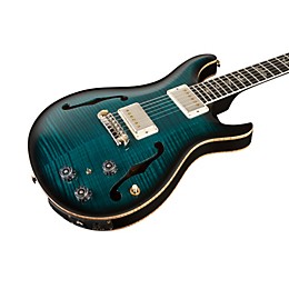PRS Hollowbody II Flame Artist Package Electric Guitar Faded Abalone Smoke Burst