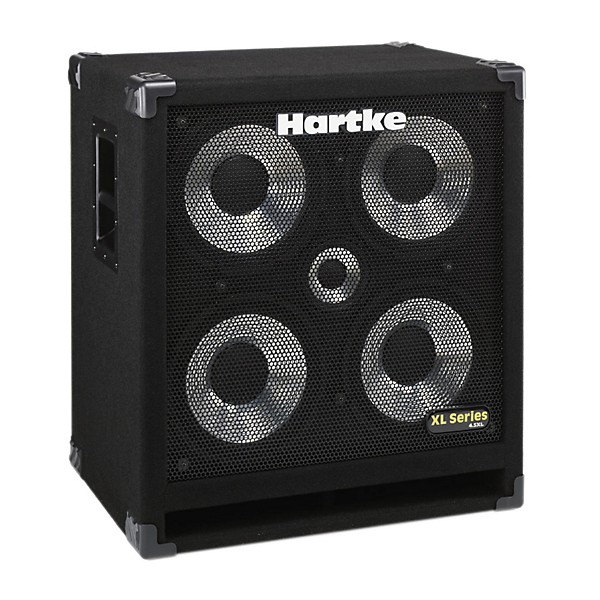 Open Box Hartke XL Series 4.5XL 400W 8ohm 4x10" +1x5" Aluminum Cone Bass Speaker Cabinet Level 1 Black