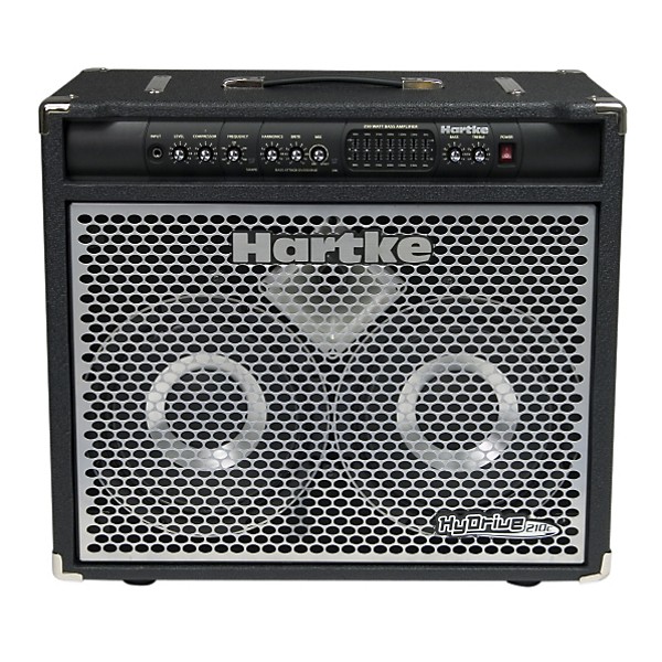 Open Box Hartke Hydrive Series 210C 250 Watt 2x10" Bass Combo Amp Level 1 Black