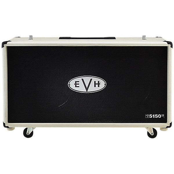 Open Box EVH 5150 212ST 2x12 Guitar Speaker Cabinet Level 1 Ivory