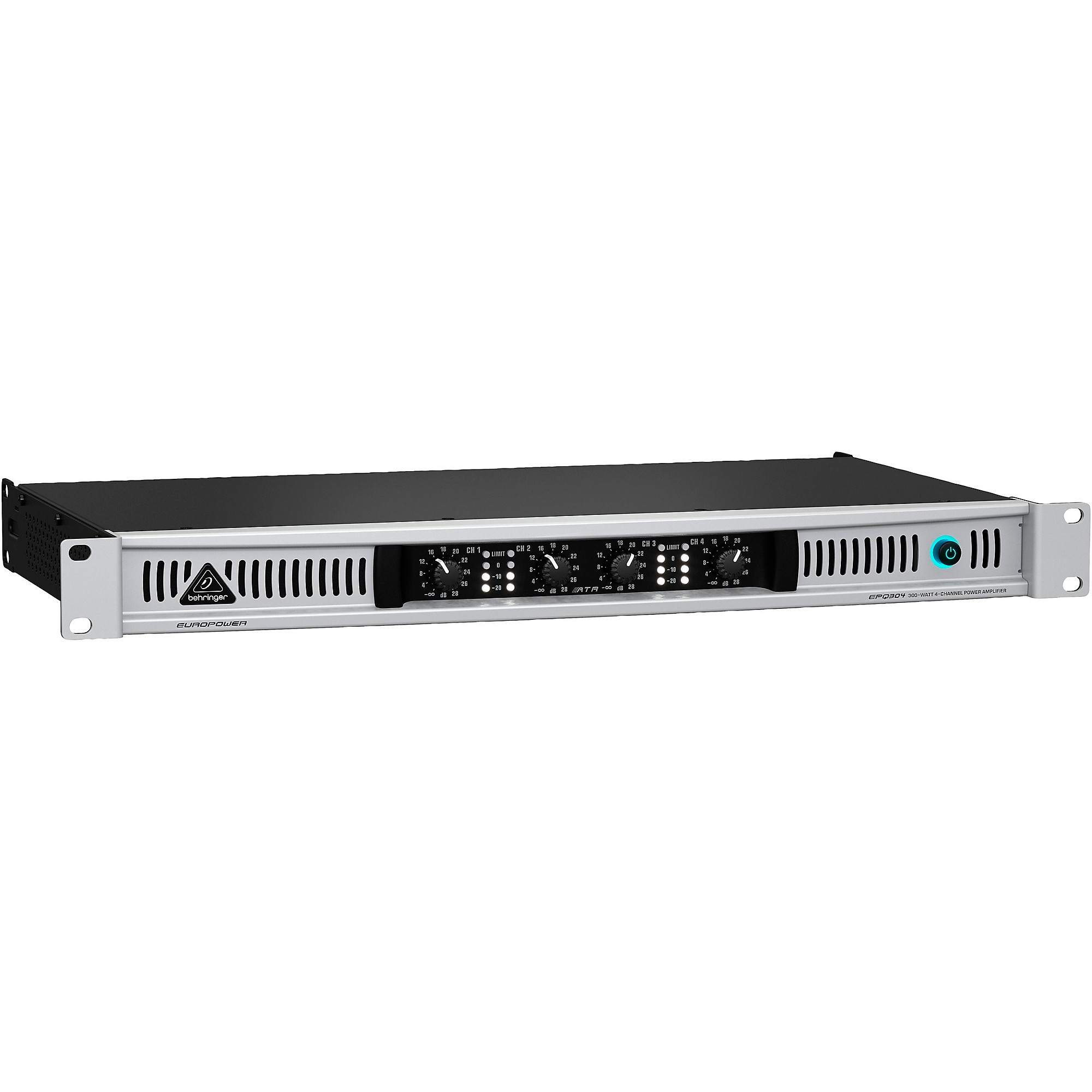behringer EUROPOWER EPQ304 300W 4チャンネル Behringer EPQ304 300W 4-Channel Power Amplifier | Guitar Center