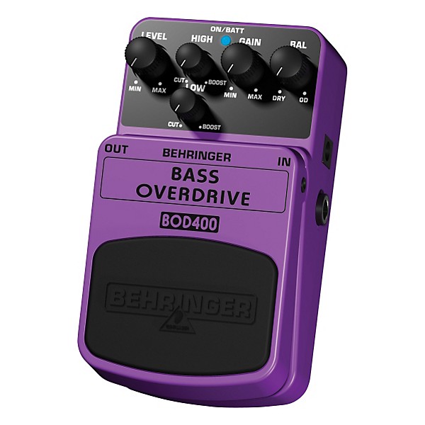Open Box Behringer Bass Overdrive BOD400 Bass Effects Pedal Level 1