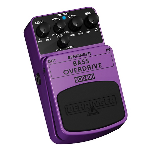 Open Box Behringer Bass Overdrive BOD400 Bass Effects Pedal Level 1
