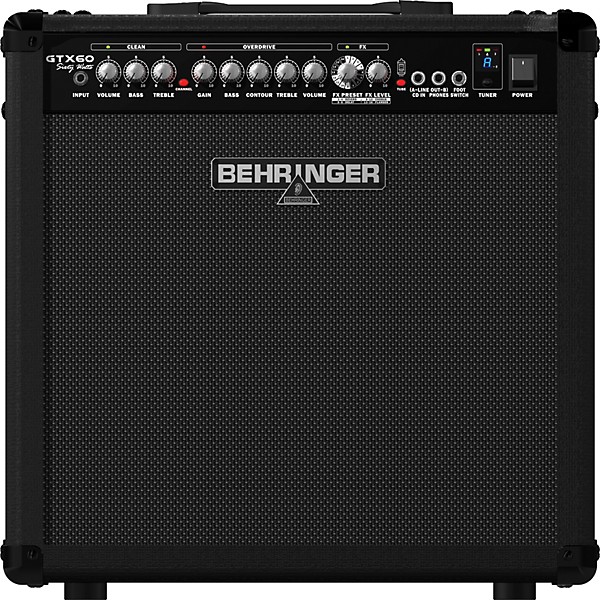 Behringer GTX60 60W 1x12 Guitar Combo Amplifier | Guitar Center