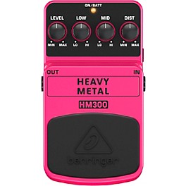 Behringer Heavy Metal HM300 Distortion Guitar Effects Pedal