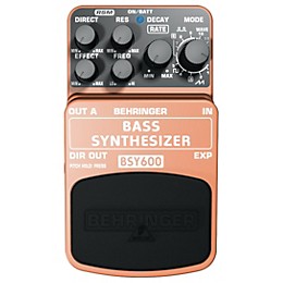 Open Box Behringer BSY600 Bass Synthesizer Effects Pedal | Guitar