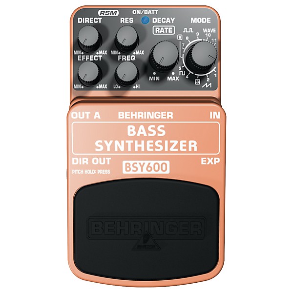 ベース Behringer BASS SYNTHESIZER BSY600 Behringer - Bass Synthesizer BSY600 - YouTube