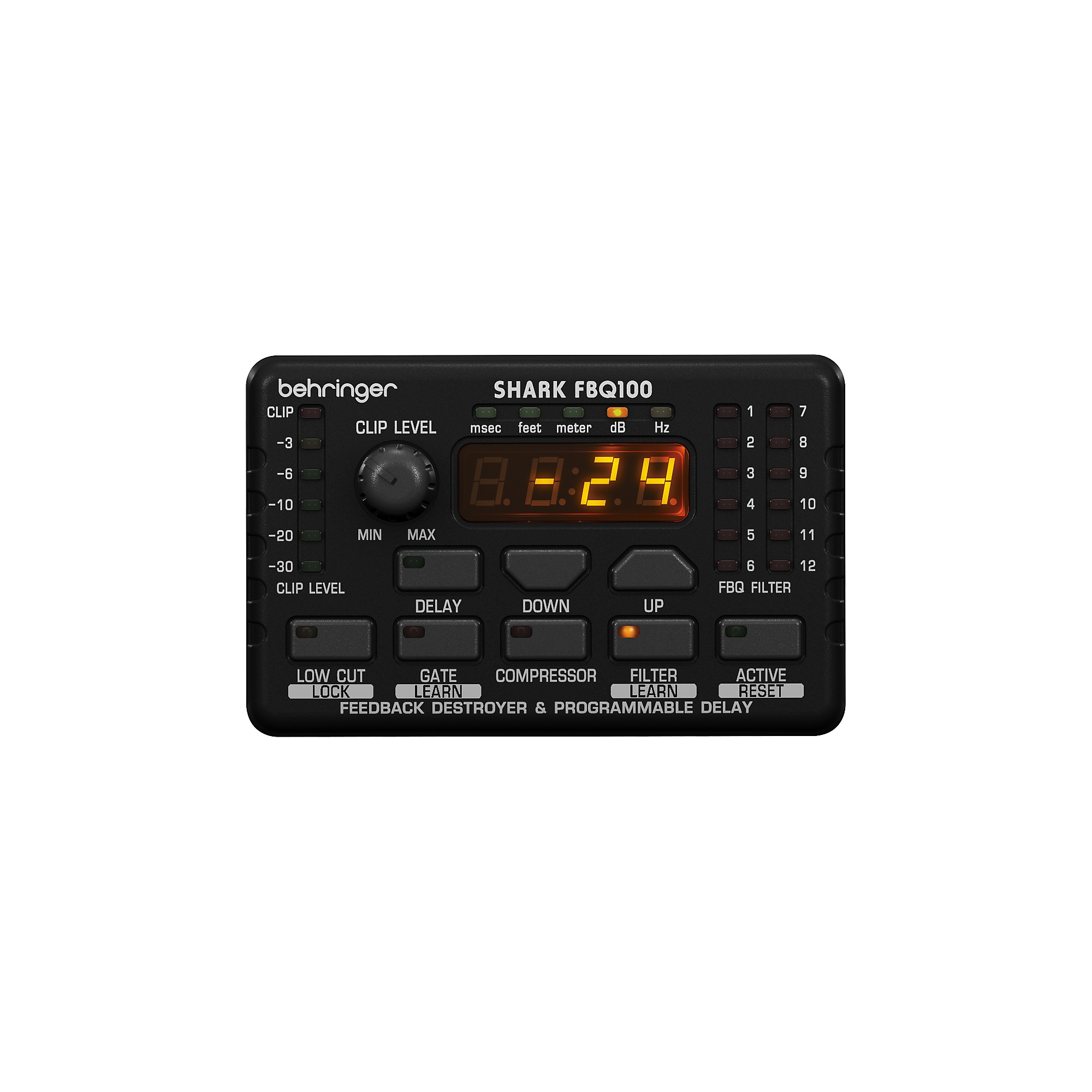Open Box Behringer FBQ100 Shark Automatic Feedback Destroyer
