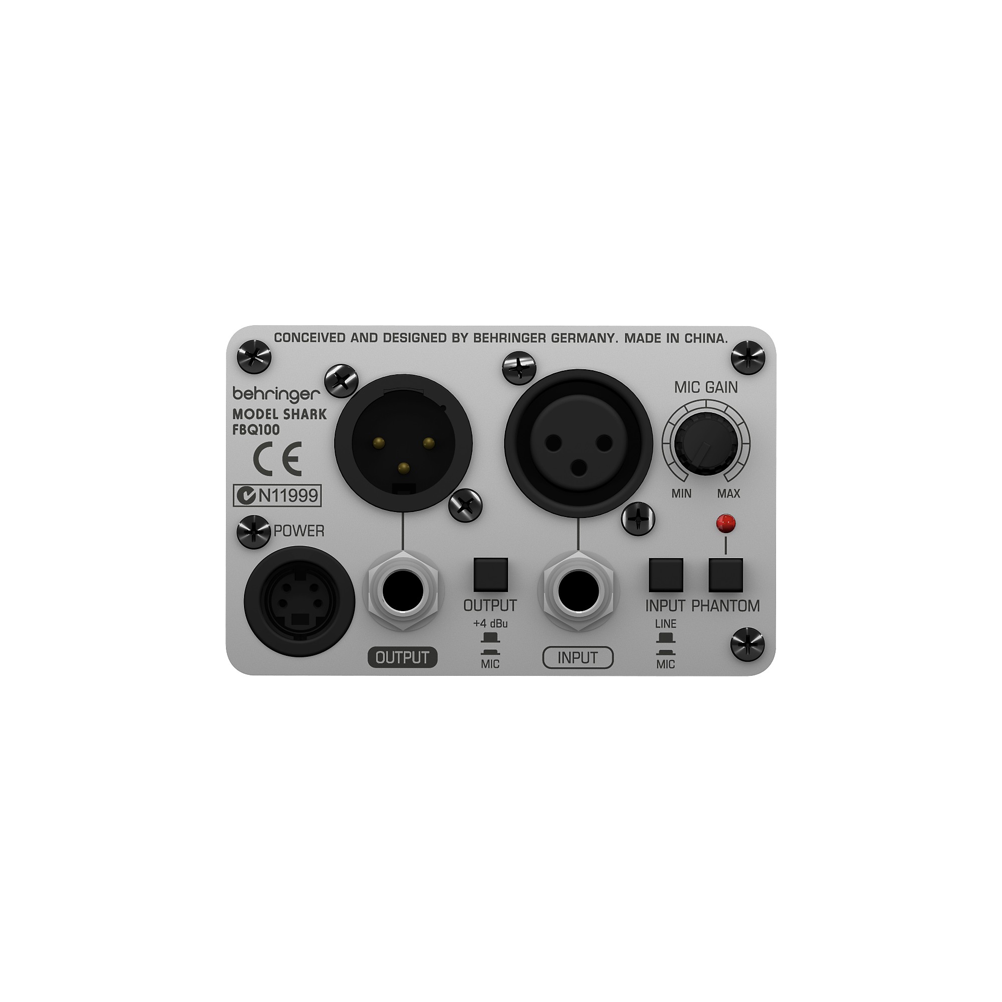 Open Box Behringer FBQ100 Shark Automatic Feedback Destroyer