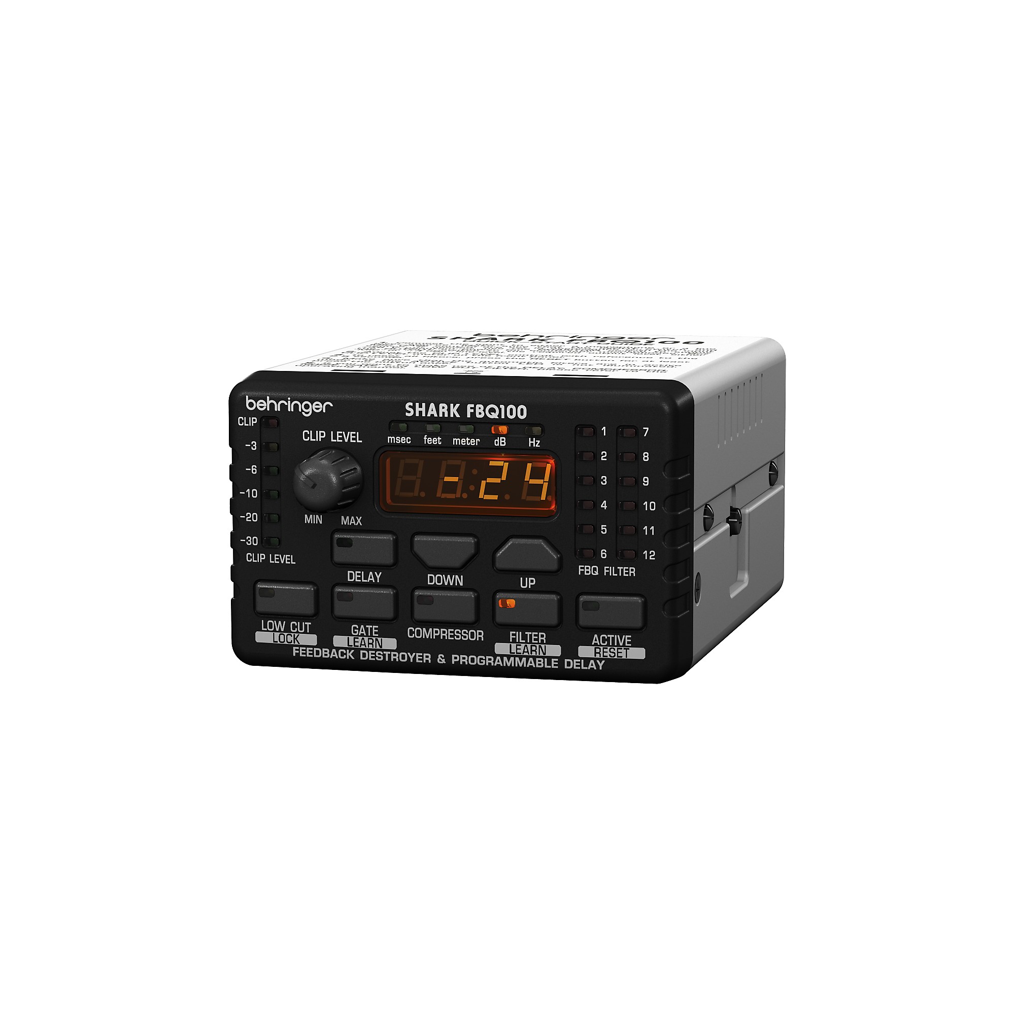 Open Box Behringer FBQ100 Shark Automatic Feedback Destroyer