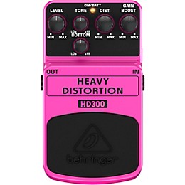 Behringer Heavy Distortion HD300 Guitar Effects Pedal