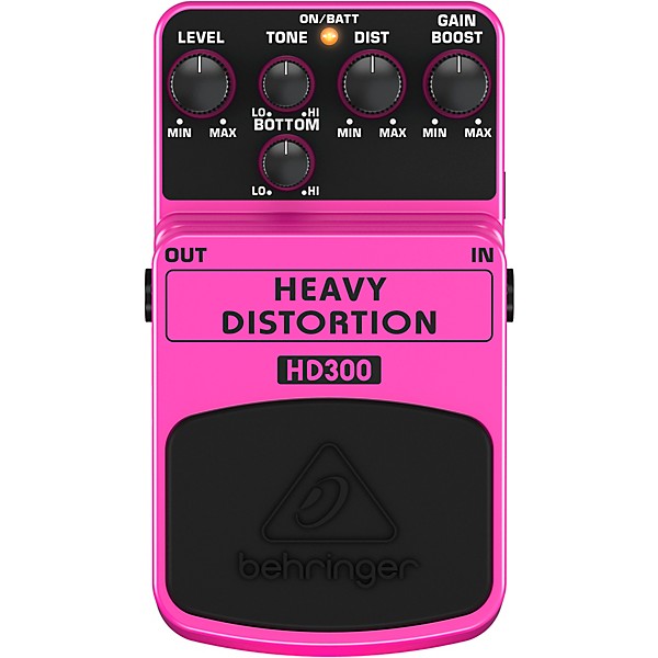 Behringer Heavy Distortion HD300 Guitar Effects Pedal